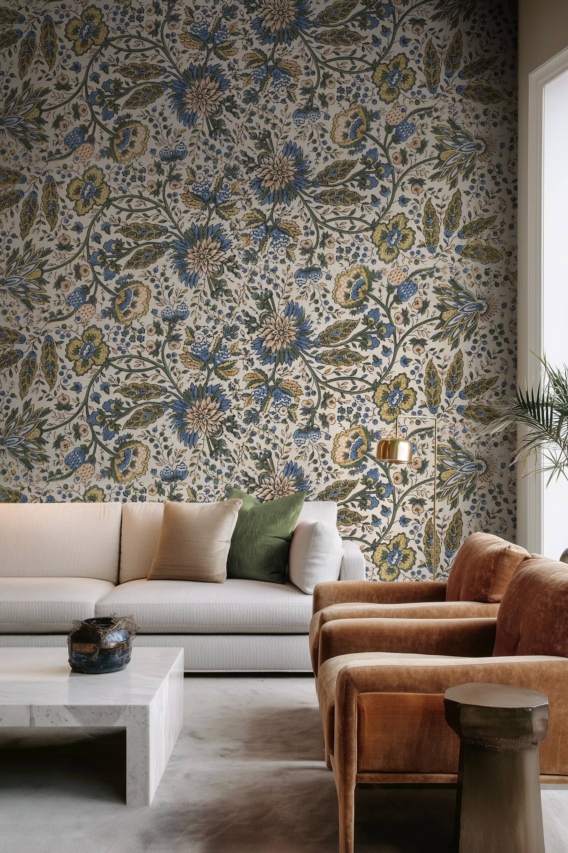 Papier peint Les fleurs de Farah