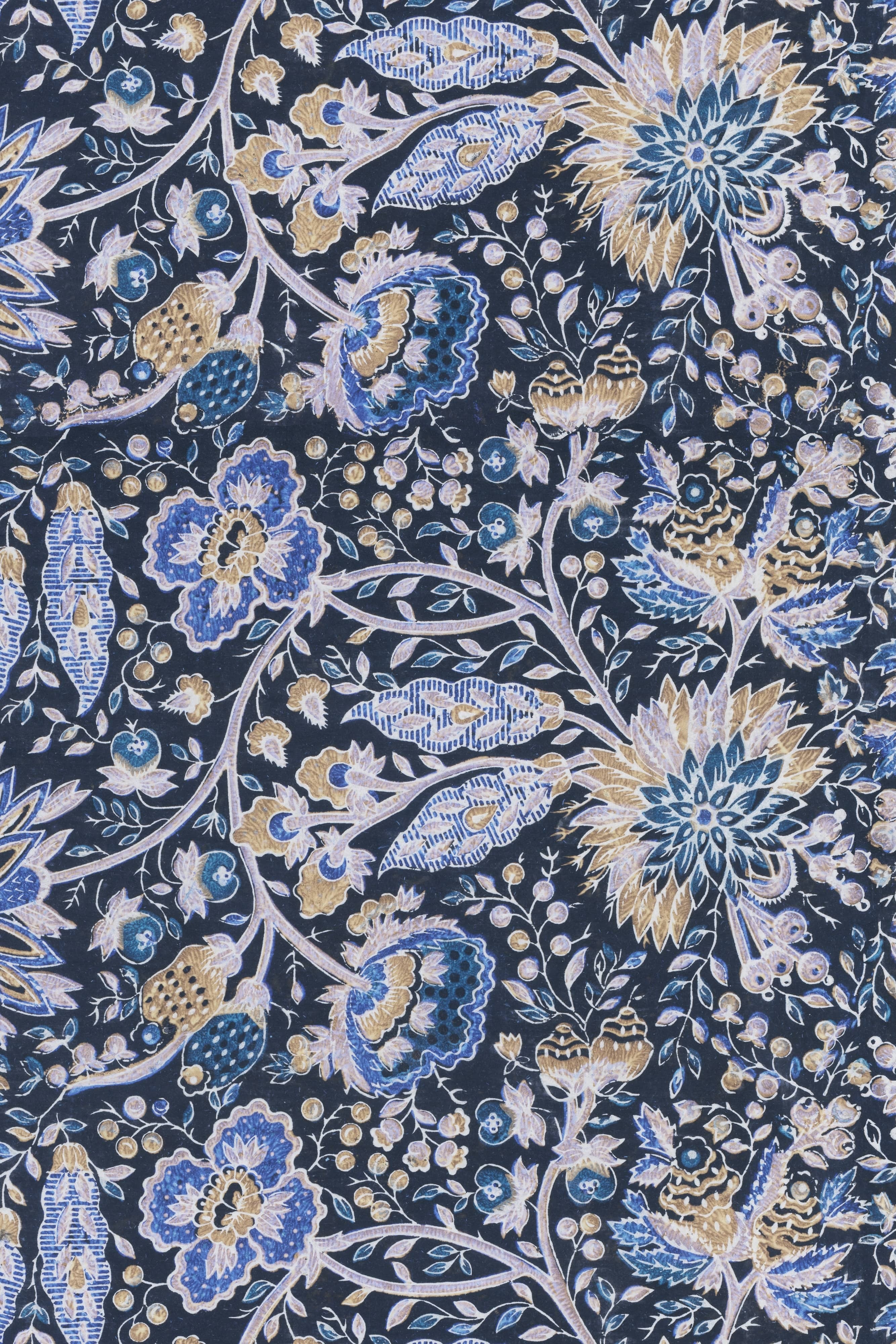 Papier peint Les fleurs de Farah - Nuit