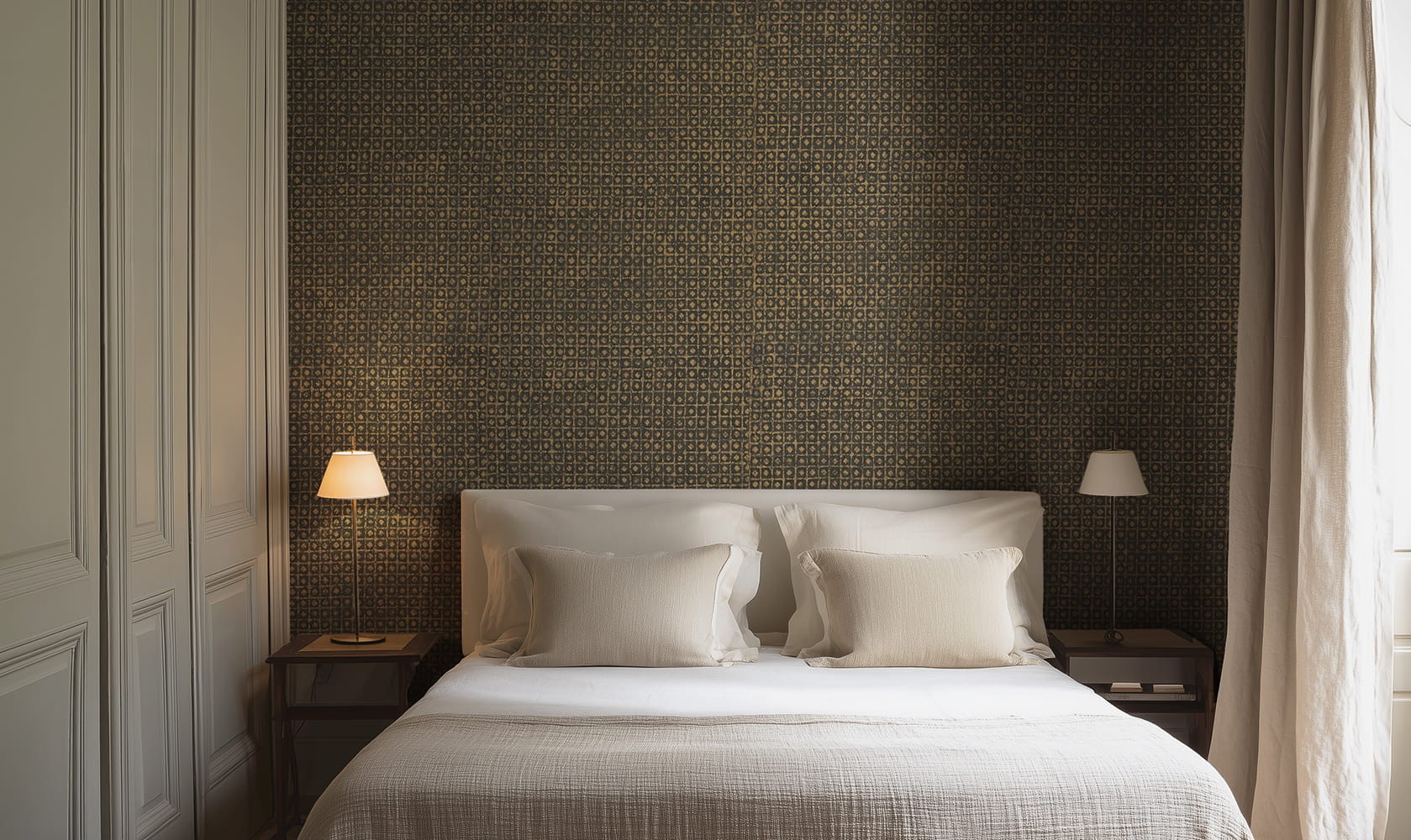 Papier peint sur-mesure Batik